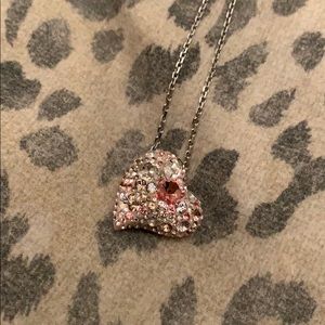 Swarovski heart necklace